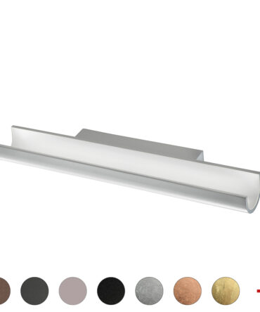 PROMOINGROSS POP A36 Lampada da parete led metallo bianco L. 36 cm