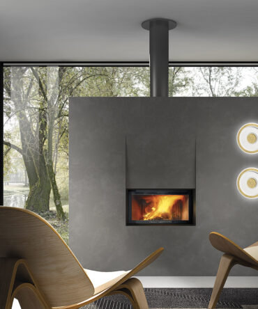 PROMOINGROSS LOOP T65  Plafoniera led metallo bianco L. 65 cm