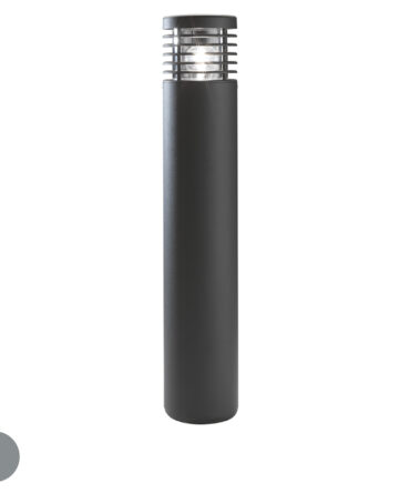 PROMOINGROSS CYLL 65 Paletto da esterno  in alluminio e metacrilico trasparente H. 65 cm