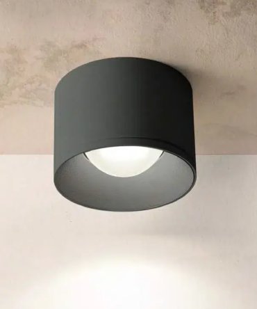 PROMOLUCE POCKET T8 Plafoniera led metallo L. 8 cm