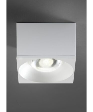 PROMOLUCE POCKET Q8  Plafoniera led metallo bianco L. 8 cm