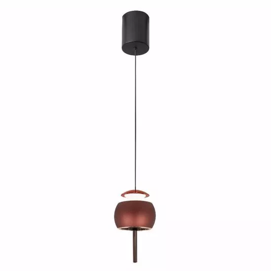 MANTRA ROLLER Lampada da sospensione coffee Led 12w 3000k luce calda