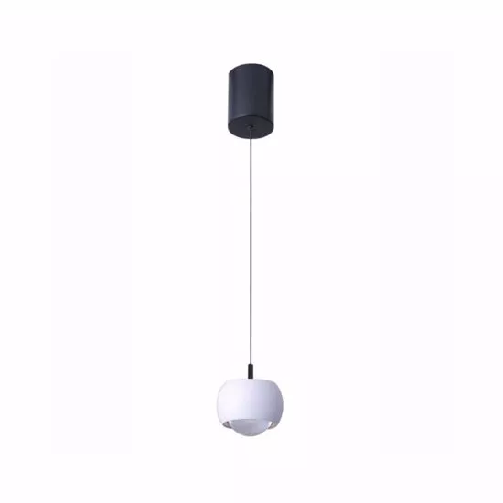 MANTRA ROLLER Lampada da sospensione bianco