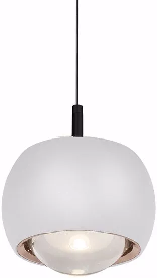 MANTRA ROLLER Lampada da sospensione bianco