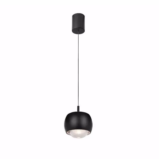 MANTRA ROLLER Lampada da sospensione nero