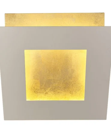 MANTRA DALIA Lampada da parete bianco e oro  L. 40 cm