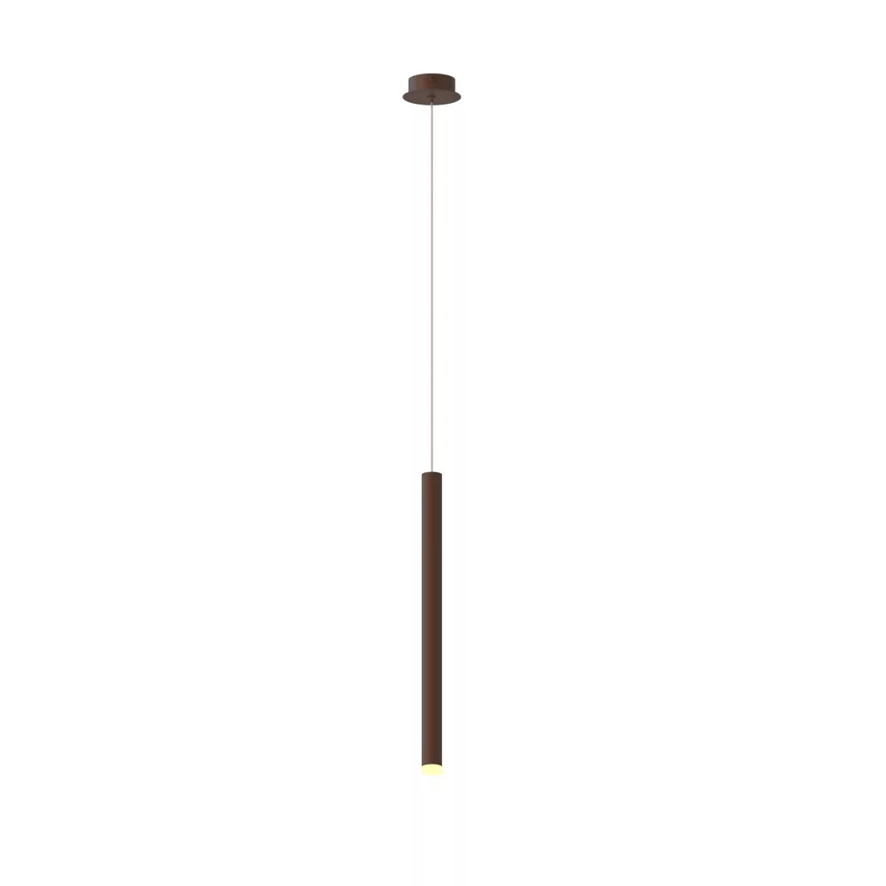 MANTRA CALA Lampada a sospensione corten D.3,5 cm H 255 cm