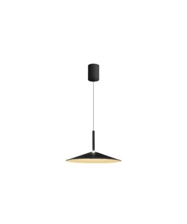MANTRA CALICE Lampada da sospensione nera a 1 luce D. 47,5 cm