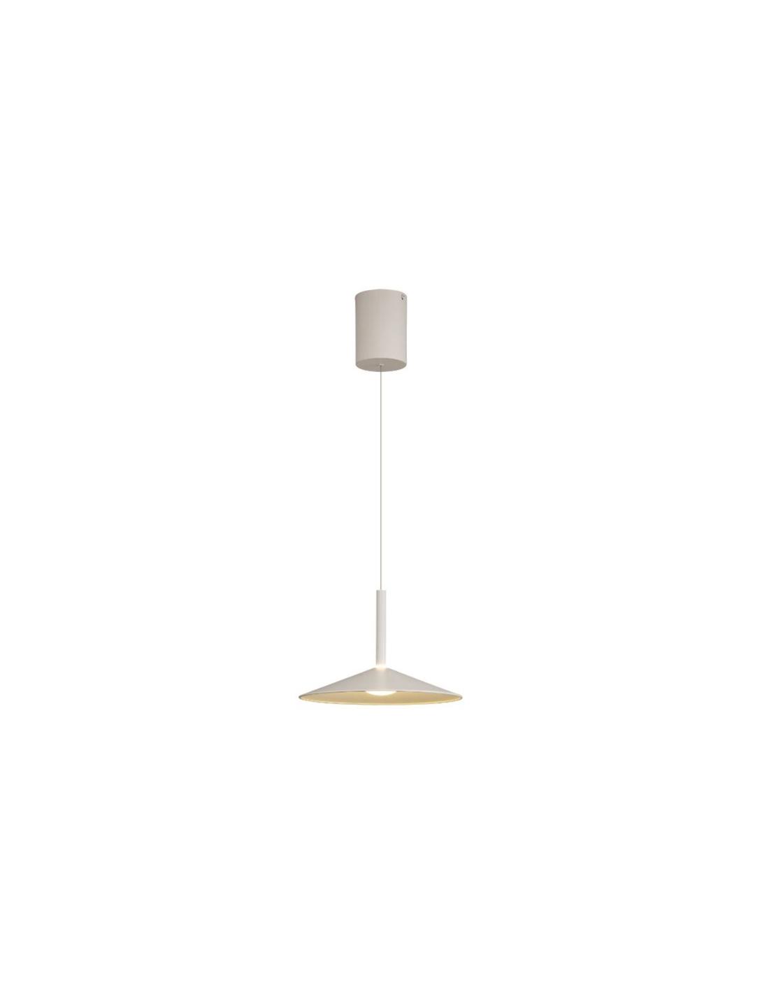 MANTRA CALICE Lampada da sospensione bianco a 1 luce D. 32 cm