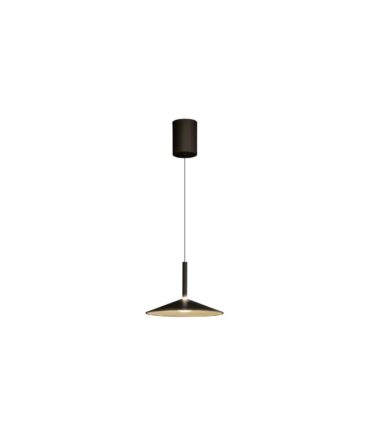 MANTRA CALICE Lampada da sospensione nero a 1 luce D. 32 cm