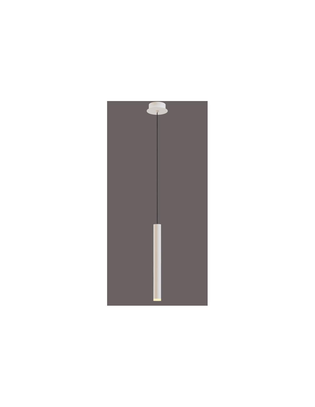 MANTRA CALA Lampada a sospensione bianco D.3,5cm H 255 cm