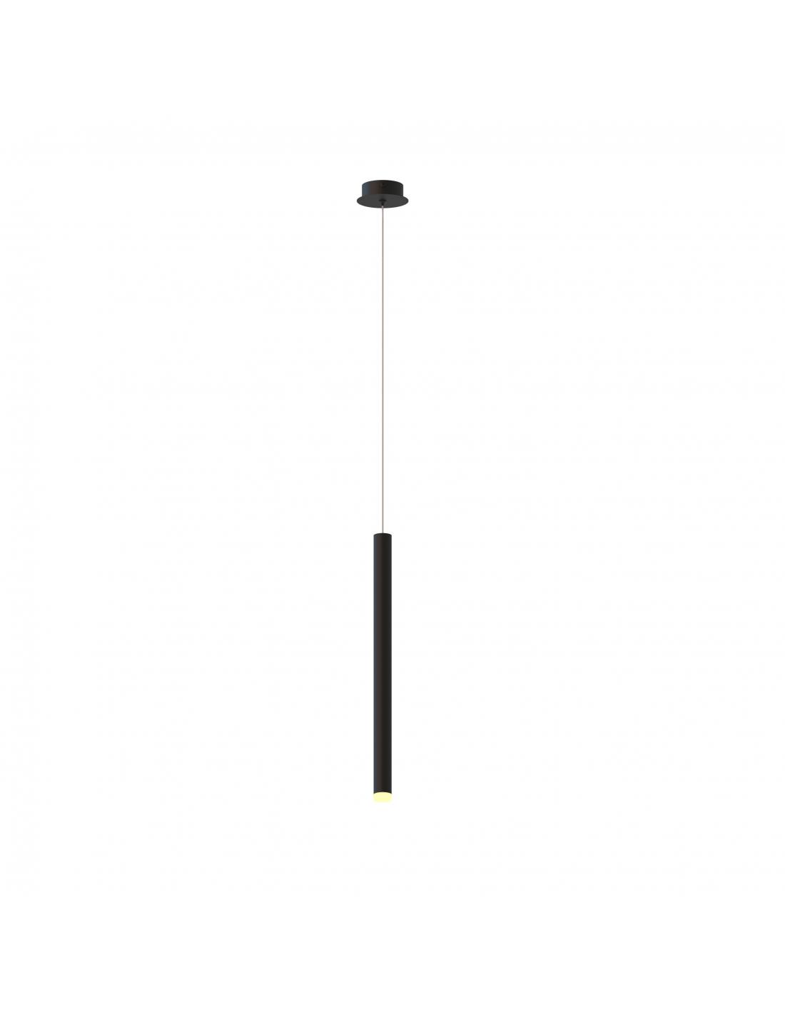 MANTRA CALA Lampada a sospensione nero D.3,5cm H 255 cm