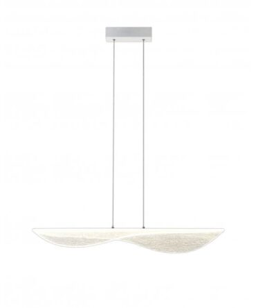 MANTRA BIANCA Lampada a sospensione bianco   L.73 cm H. 150 cm