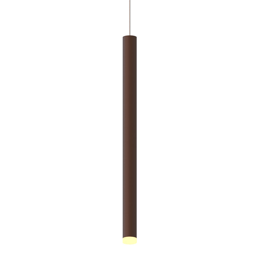 MANTRA CALA Lampada a sospensione corten D.3,5 cm H 255 cm