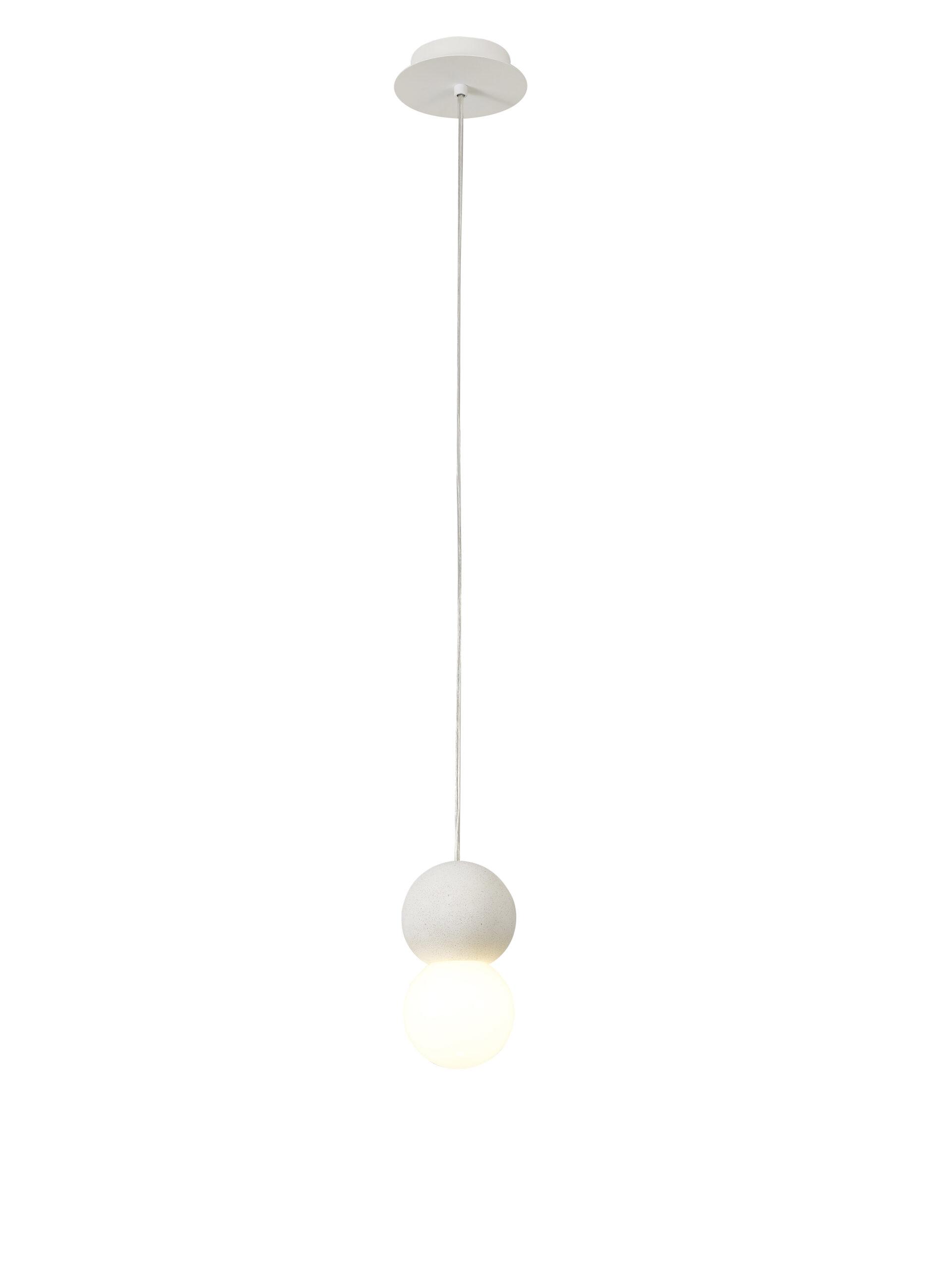 MANTRA GALAXIA Sospensione a 1 luce D. 12 cm H. 210 cm