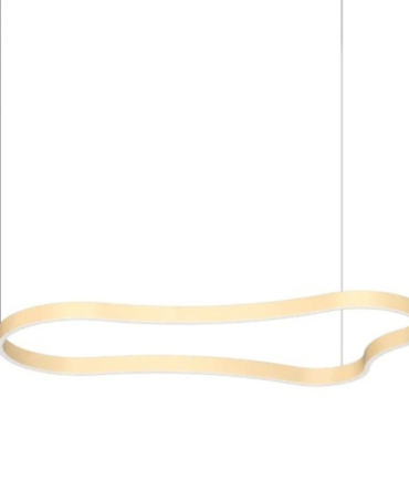 IDEAL LUX WAVES Sospensione  con finitura oro L. 155,6 cm
