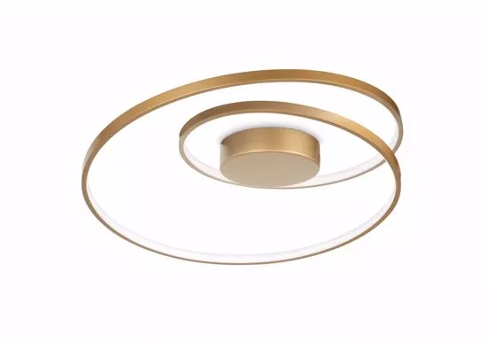 IDEAL LUX OZ Plafoniera con finitura ottone D. 60- H. 18 cm