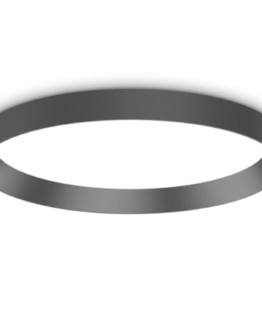 IDEAL LUX FLY Plafoniera  con finitura nera  2700 K- D.  35 cm