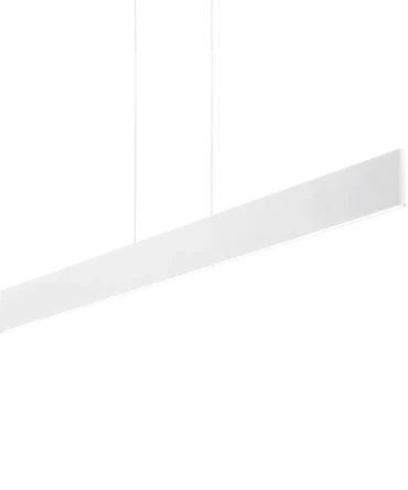 IDEAL LUX DESK Sospensione   bianco - L. 102,5 cm - H. 120 cm