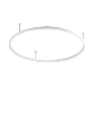 IDEAL LUX ORACLE SLIM Plafoniera   bianca  2700 K - D. 70