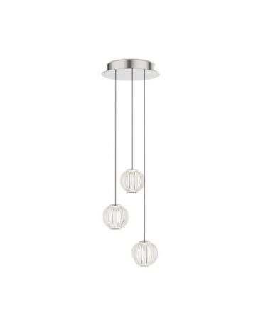 IDEAL LUX DIAMOND Sospensione  a 3 luci - L. 25 cm - H. 230 cm