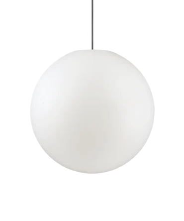 IDEAL LUX SOLE Lampada sospensione  con finitura bianca- H. 109 -D. 20 cm