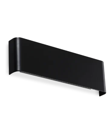 IDEAL LUX DELTA Applique  con finitura nera  3000 K- D. 30 cm