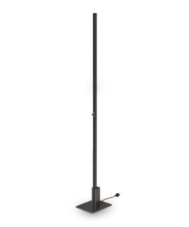 IDEAL LUX EGO Lampada da terra  con finitura nera 3000 K- H. 201 cm