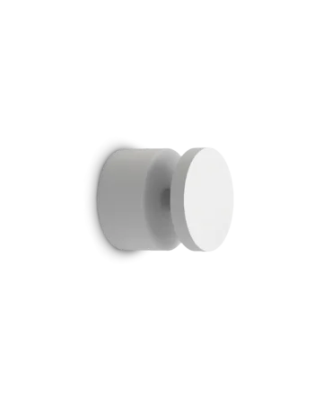 IDEAL LUX TOFFEE Lampada a parete  con finitura bianco - D. 8 cm