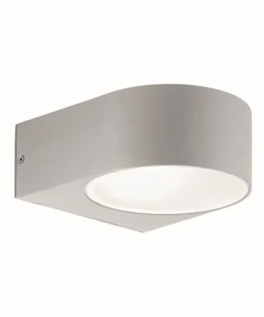 IDEAL LUX IKO Lampada a parete  con finitura grigio