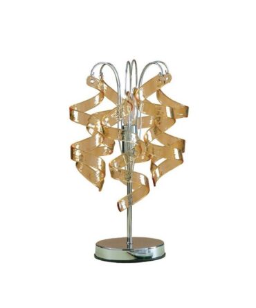 PADANA LAMPADARI Lumetto MARILYN metallo cromo e vetro lavorato colori vari