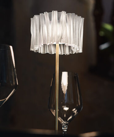 SLAMP ACCORDEON Lampada da tavolo battery ricaricabile