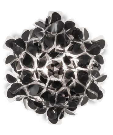SLAMP CLIZIA  Plafoniera/Applique media nera  - D. 53 cm