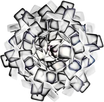 SLAMP CLIZIA  Sospensione nera piccola - D. 53 cm