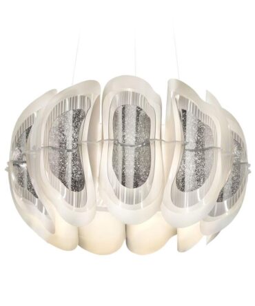 SLAMP FIORDLYS  Sospensione silver - D. 56 cm
