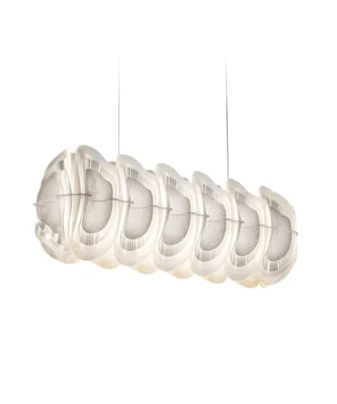 SLAMP FIORDLYS Linear Sospensione bianca- L. 90 cm