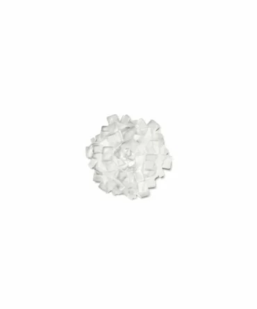 SLAMP CLIZIA  Plafoniera/Applique mini bianca  - D. 32 cm