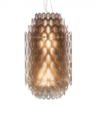 SLAMP CHANTAL  Sospensione arancio  media- D. 50 cm