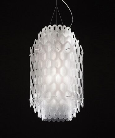 SLAMP CHANTAL  Sospensione bianca  media- D. 50 cm