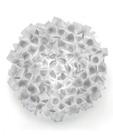 SLAMP CLIZIA  Plafoniera/Applique MEDIA bianca  - D. 53 cm