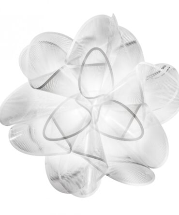 SLAMP ETOILE/LA BELLE  Plafoniera/Applique bianca  - D. 73 cm