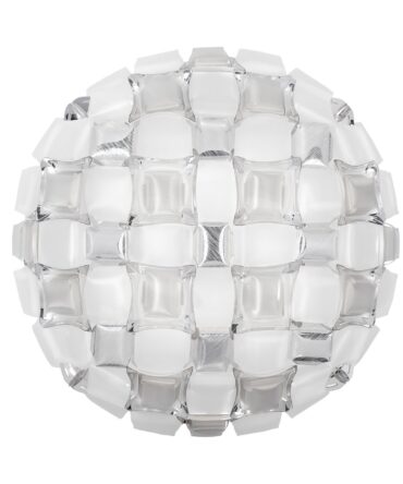 SLAMP MIDA  Plafoniera/Applique bianco/platino large - D. 67 cm