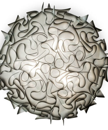 SLAMP VELI  Plafoniera/Applique nera large- D. 78 cm