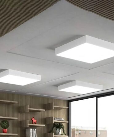 PROMOLUCE BOX Q15  Plafoniera bianca - L. 17 cm