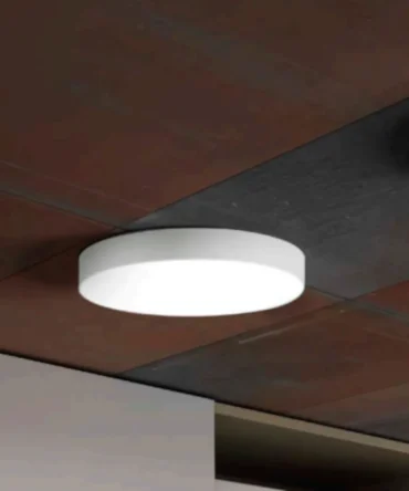 PROMOLUCE BOX T20  Plafoniera rotonda bianca - Diam. 22 cm