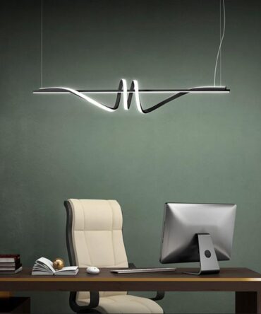 PROMOLUCE CURL S120 Sospensione Nera - L.120 cm