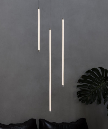 IDEAL LUX TUBIX Sospensione  bianca 3000 K - D. 2 H. 100 cm