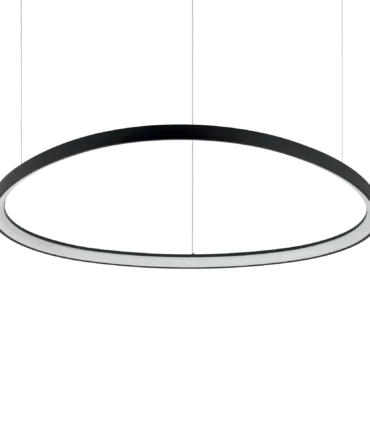 IDEAL LUX GEMINI Sospensione  con finitura nera L. 61 cm K 4000 lm 5400