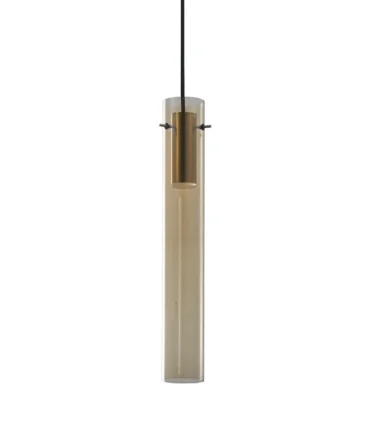 IDEAL LUX FLAM Sospensione  ambra 3000 K - D. 6 H. 270 cm