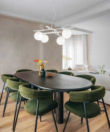 Lampadario moderno con sfere in vetro IDEAL LUX ATLAS bianco  Ø 62cm